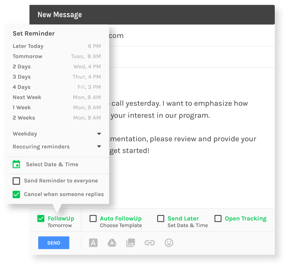 Top Gmail Tools: Automatic Follow-ups & Reminders for Sales Campaigns